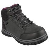 Skechers Women's 108004 McColl Composite Toe Black Work Boots ThatShoeStore