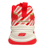 Skechers Women's 149259 D'Lites 4.0 Candy Canes Red-White Casual Shoes ThatShoeStore