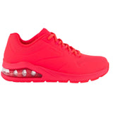 Skechers Women's 155634 UNO 2- Great Kolor Neon Coral Casual Shoes ThatShoeStore