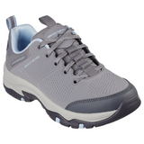 Skechers Women's 180006 Relaxed Fit Trego - Trail Destiny Gray Hiking Shoes ThatShoeStore