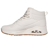 Skechers 177097 Uno Stand High Off White Casual Shoes ThatShoeStore