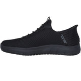 Skechers Men's 200205 Summits SR Colsin Black Slip-ins Work Shoes ThatShoeStore