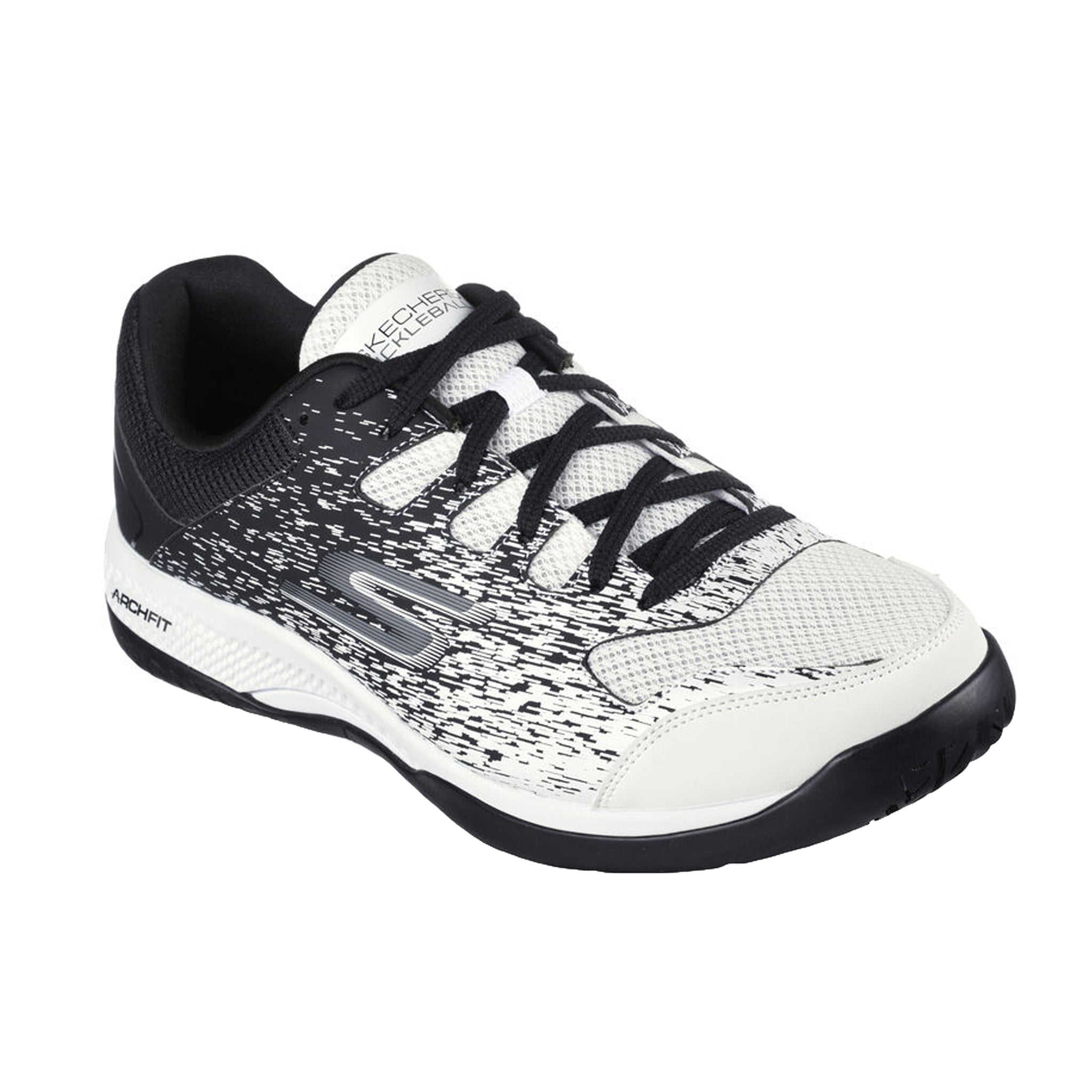 Skechers black tennis shoes sale