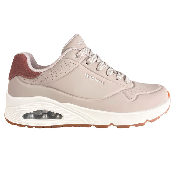 Skechers Men's 183004 Uno- Suite On Air Taupe Casual Shoes