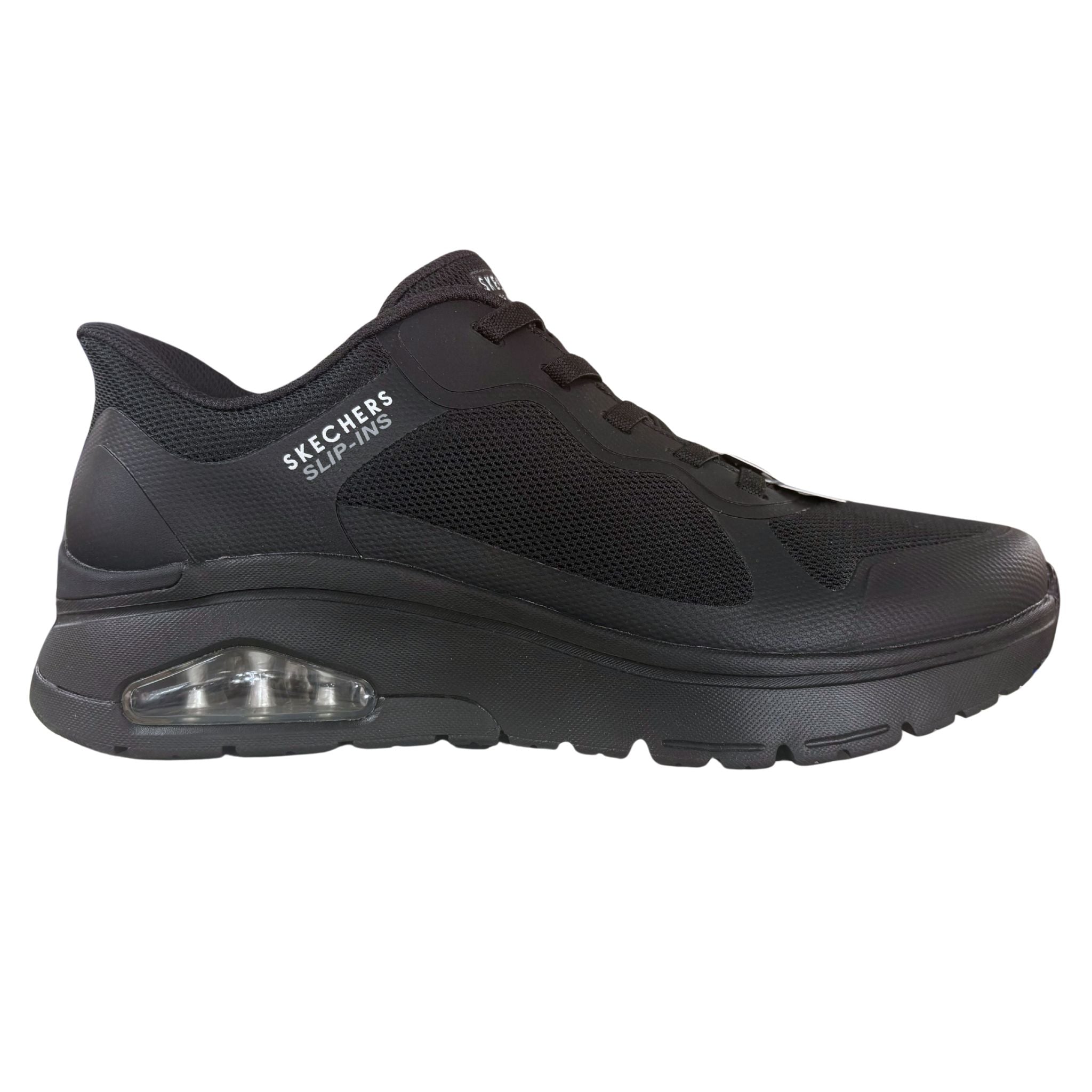 Skechers Men's 183312 Skechers Uno Flex - EZ Air Black Slip-ins