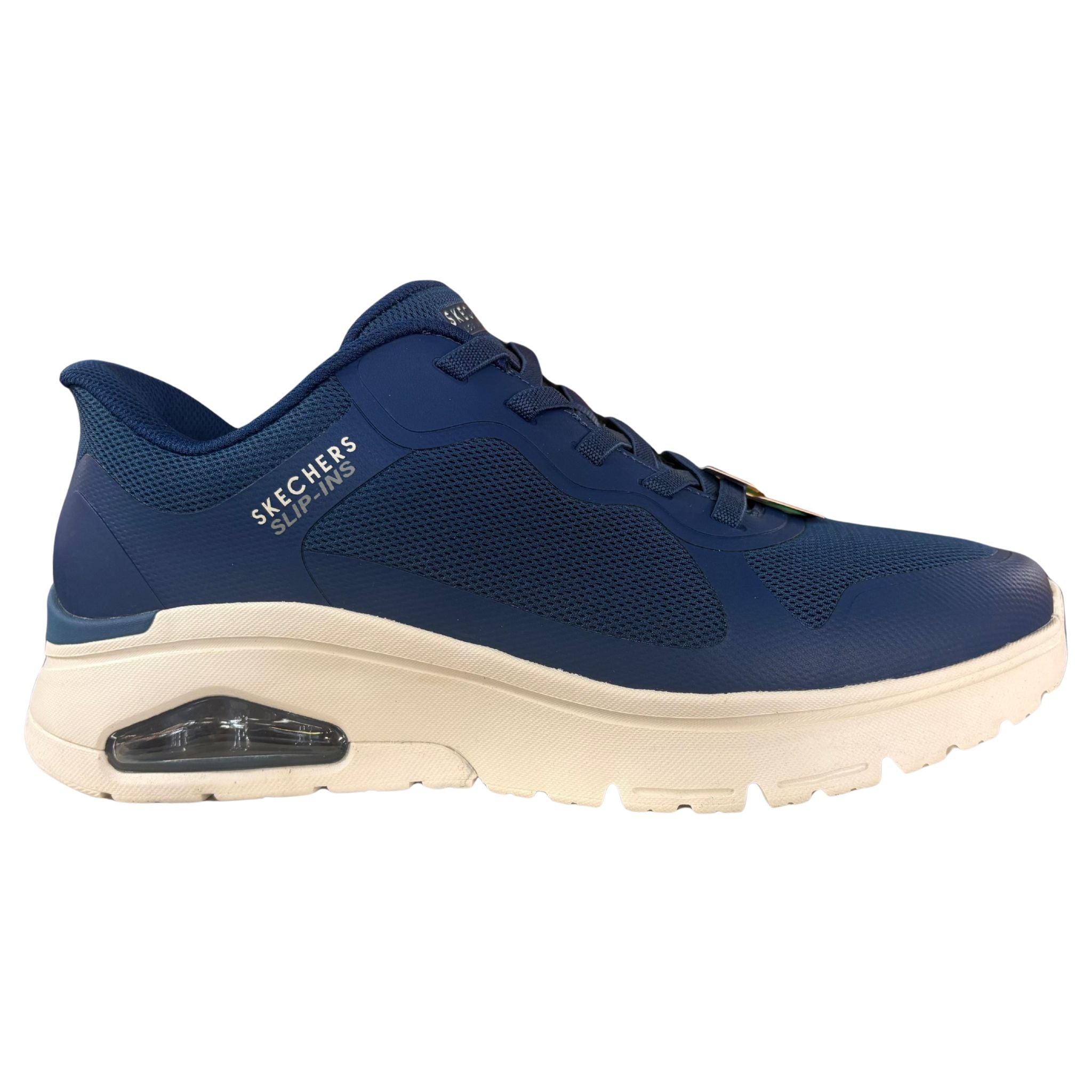 Skechers Men's 183312 Skechers Uno Flex - EZ Air Navy Slip-ins
