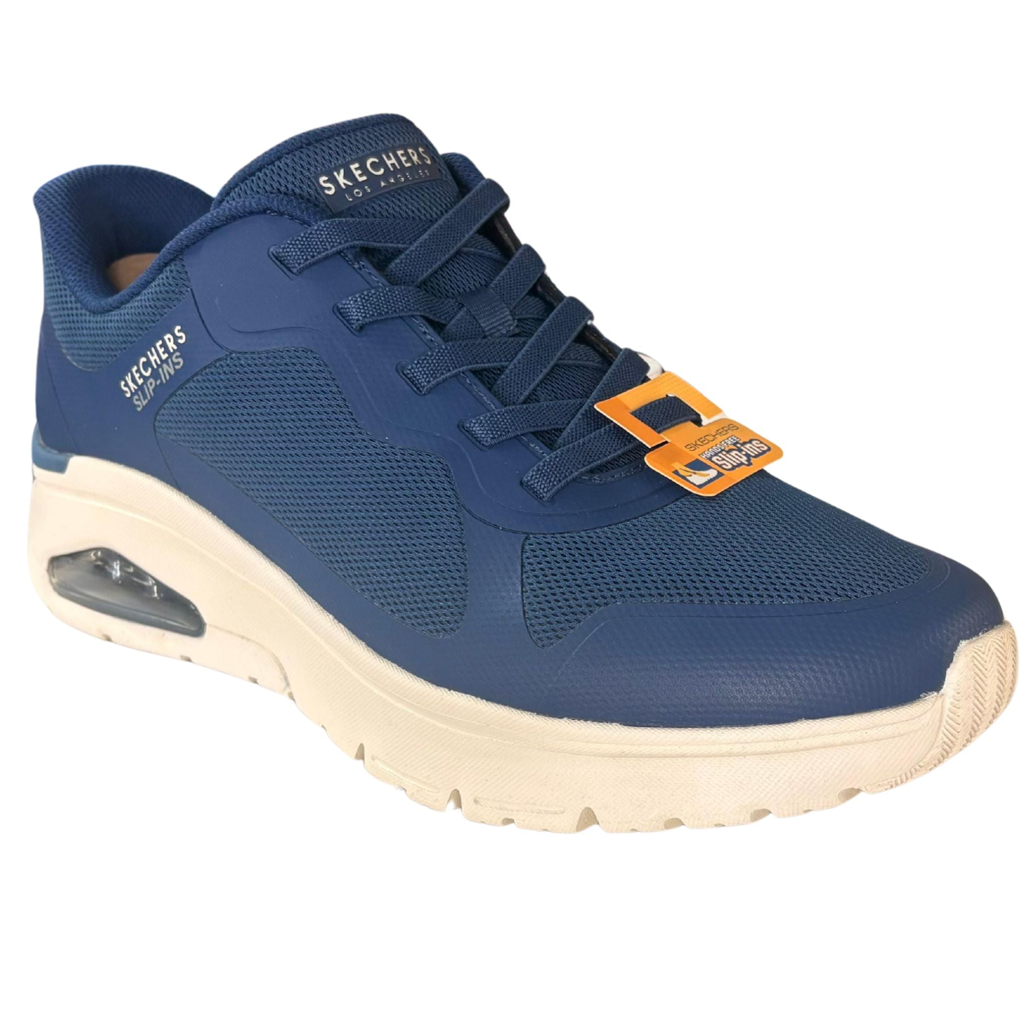 Skechers Men's 183312 Skechers Uno Flex - EZ Air Navy Slip-ins