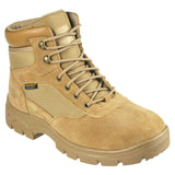 Skechers Men's 200056 Wascana Millit Camel Slip-Resistant Waterproof Work Shoes ThatShoeStore