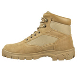 Skechers Men's 200056 Wascana Millit Camel Slip-Resistant Waterproof Work Shoes ThatShoeStore