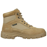 Skechers Men's 200056 Wascana Millit Camel Slip-Resistant Waterproof Work Shoes ThatShoeStore