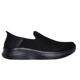 Skechers Men's 200281 Skech-Lite Pro Phavex Slip Ins Black Work Shoes ThatShoeStore