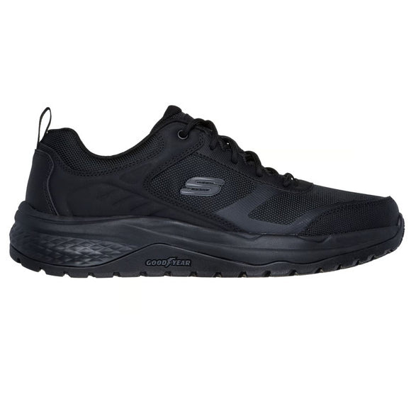 Skechers Men's 200296 Street Treader Black Slip Resistant Work Shoes