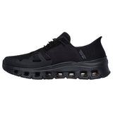 Skechers Men's 200337 Glide-Step Pro Black Water Repellent Slip-ins Work Shoes ThatShoeStore