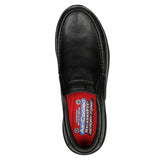 Skechers Men's 200077 Ulmus Mockit Black Slip Resistant Waterproof Work Shoes ThatShoeStore