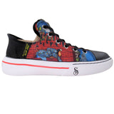 Skechers Men's 251031 Snoop One-Doggy Style Slip-In's Red/ Multi Leather Casual Shoes ThatShoeStore