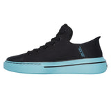 Skechers Men's 251032 Snoop One-OG Tela Black Aqua Slip-ins Casual Shoes ThatShoeStore