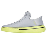 Skechers Men's 251032 Snoop One-OG Tela Gray Lime Slip-ins Casual Shoes ThatShoeStore