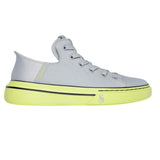 Skechers Men's 251032 Snoop One-OG Tela Gray Lime Slip-ins Casual Shoes ThatShoeStore