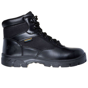 Skechers Men's 77526 Wascana Benen Black Slip Resistant Waterproof Work Shoes