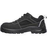 Skechers Men's 200001 Trophus Black Safety Steel Toe Work Shoes ThatShoeStore