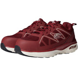 Skechers Men's 200152 Vigorit Burgundy Arch Fit SR Safety Toe Work Shoes ThatShoeStore