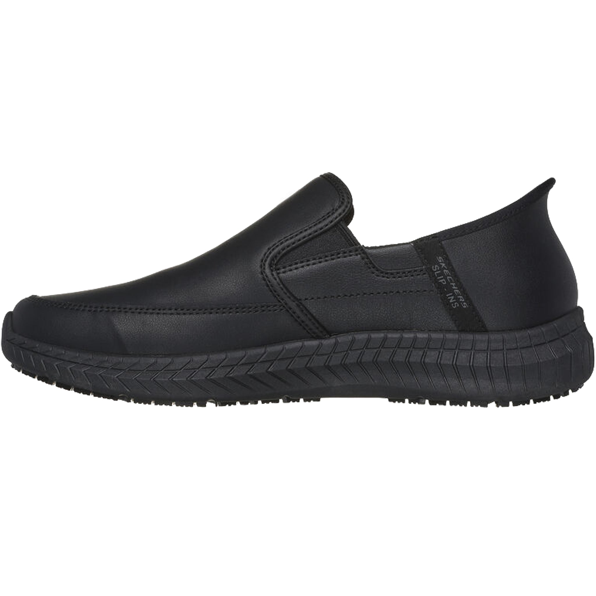 skechers dress shoes Skechers Men's Slip-ins Work Russom 200249 Black / Medium / 7