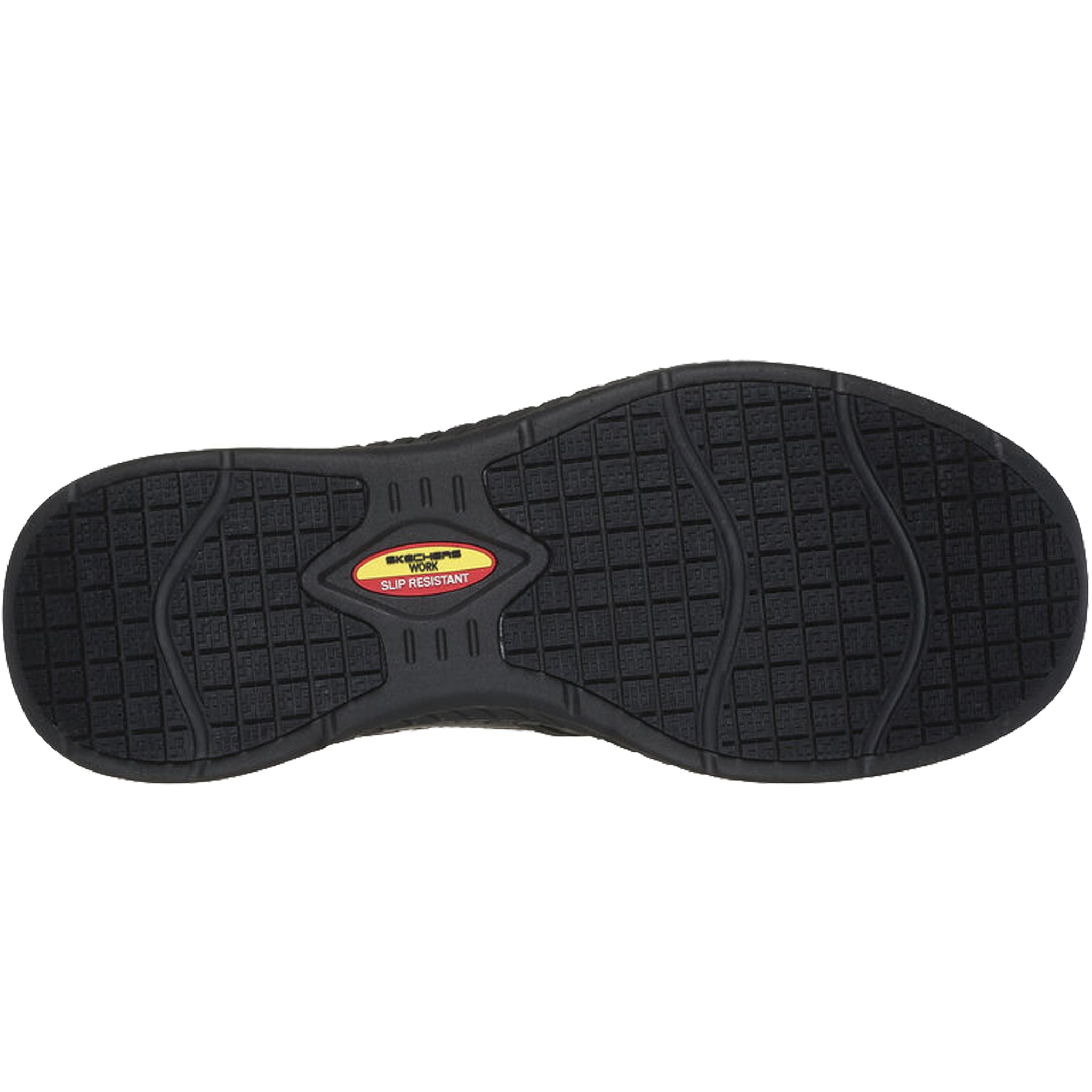 Skechers Work Men\'s Black Slip Resistant Slip On Size‎ 14 Hospitality 200249 NIB Slip-ins Work Russom Black | Quarks Shoes main image 4