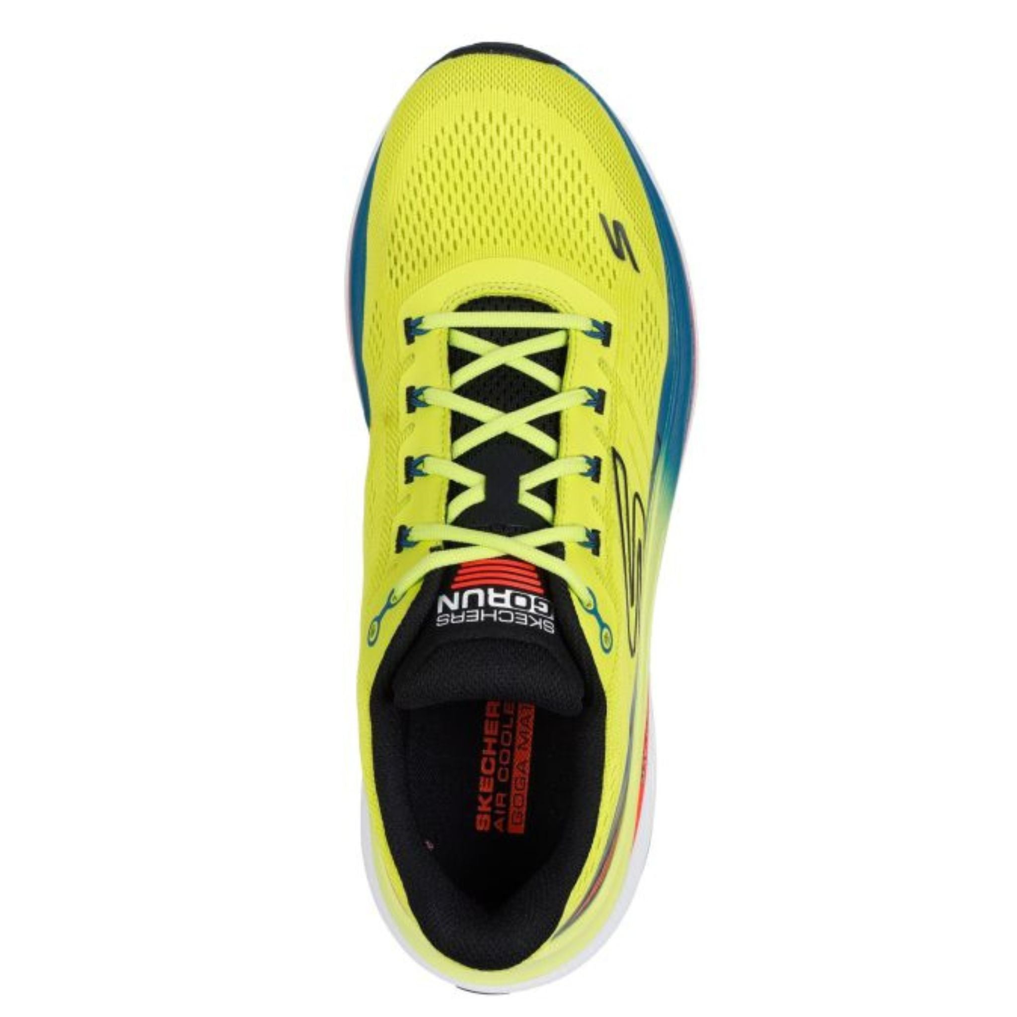 Skechers Men's 220509 Max Cushioning Propulsion Lime Black Running