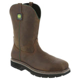 Skechers Men's 256025 John Deere Rowood Wild Crest Dark Brown Waterproof Composite Toe Work Boots ThatShoeStore