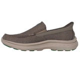 Skechers Men's 256079 John Deere Pollard Ender Taupe Relaxed Fit  Slip-ins Casual Shoes (Extra Wide) ThatShoeStore