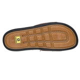 Skechers Men's 256058 John Deere Low Slider Jethro Brown Black Casual Slide Sandals ThatShoeStore