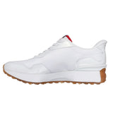 Skechers Women's 177748 Mark Nason Slip-ins Neo Jogger Vexx Doodle White Red Casual Shoes ThatShoeStore