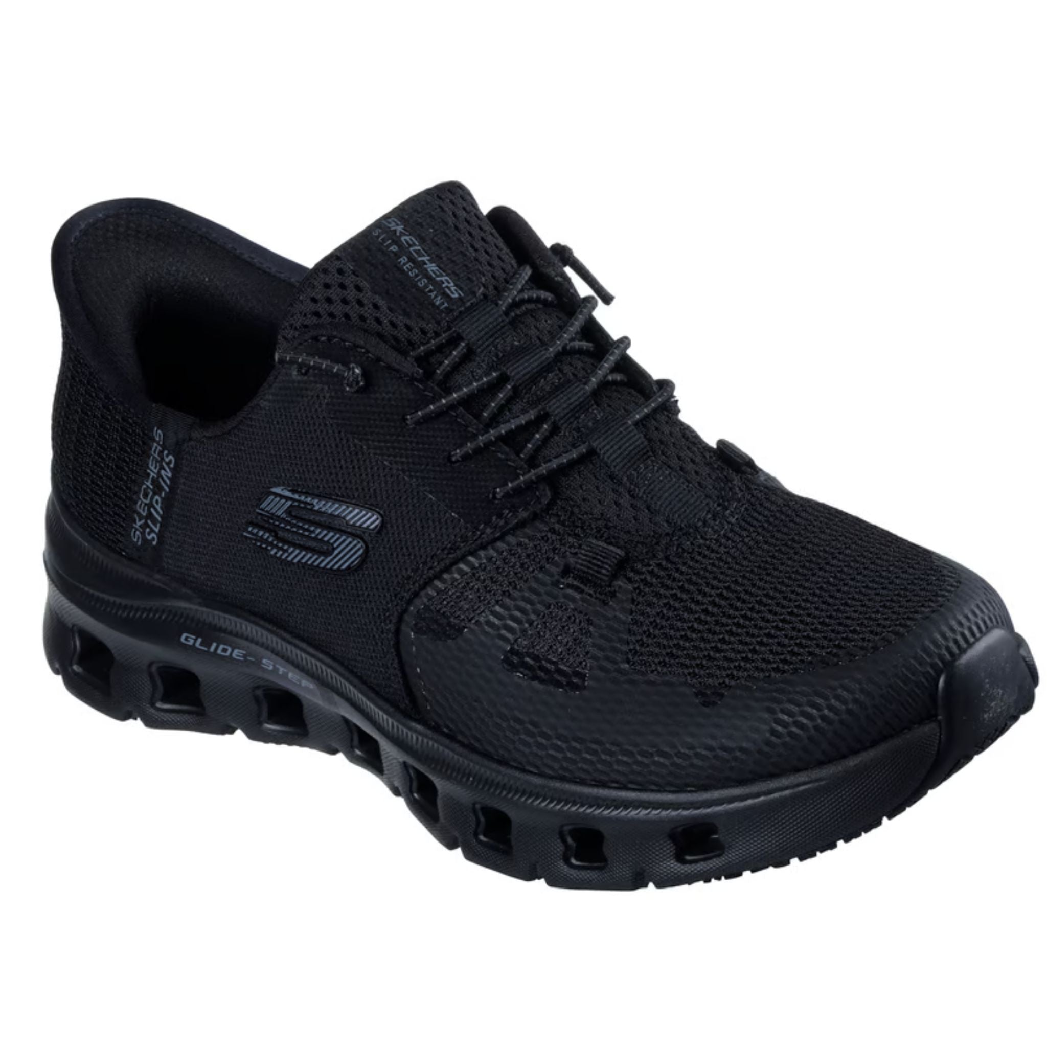 S Sport by Skechers ELAYNA Black Trail Sneakers w/Memory Foam unisex Skechers Stamina At | Men main image 2