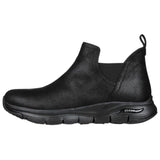 Skechers Women's 167367 Arch Fit Smooth- Always Right Black Casual Boots ThatShoeStore