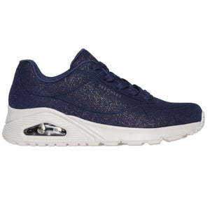 Skechers Women's 177023 Uno-Coruscate Navy Casual Shoes