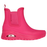 Skechers Women's 177183 Uno Rugged-Dancing N The Rain Magenta Casual Boots ThatShoeStore