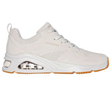 Skechers Women's 177390 Tres Air Ah-Mazing Off White Casual Shoes ThatShoeStore