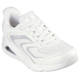 Skechers Women's 177408 Tres-Air Uno-EZ-Glide White Slip-ins Casual Shoes ThatShoeStore