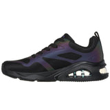 Skechers Women's 177418 Tres- Air Uno Shimmer N Glow Black Casual Shoes ThatShoeStore