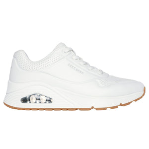 Skechers Women's 177480 Uno Envy - Pointed Bliss White Casual Shoes
