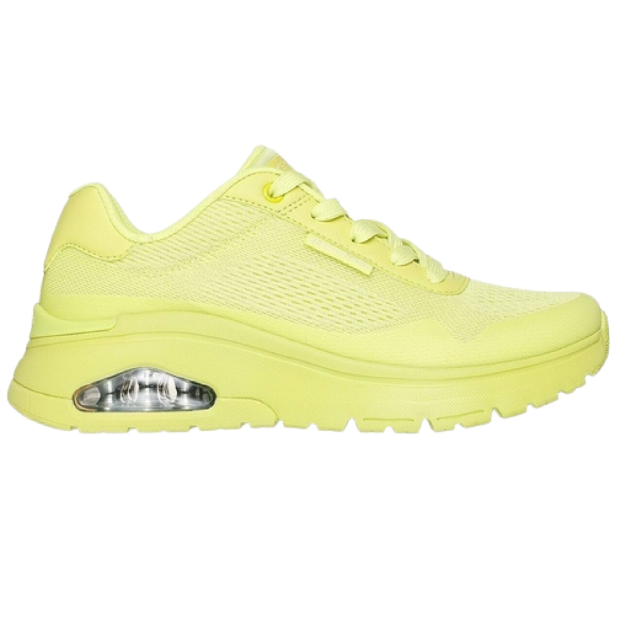 Skechers Women's 177794 UNO Flex Spring On Air Lime Casual Shoes