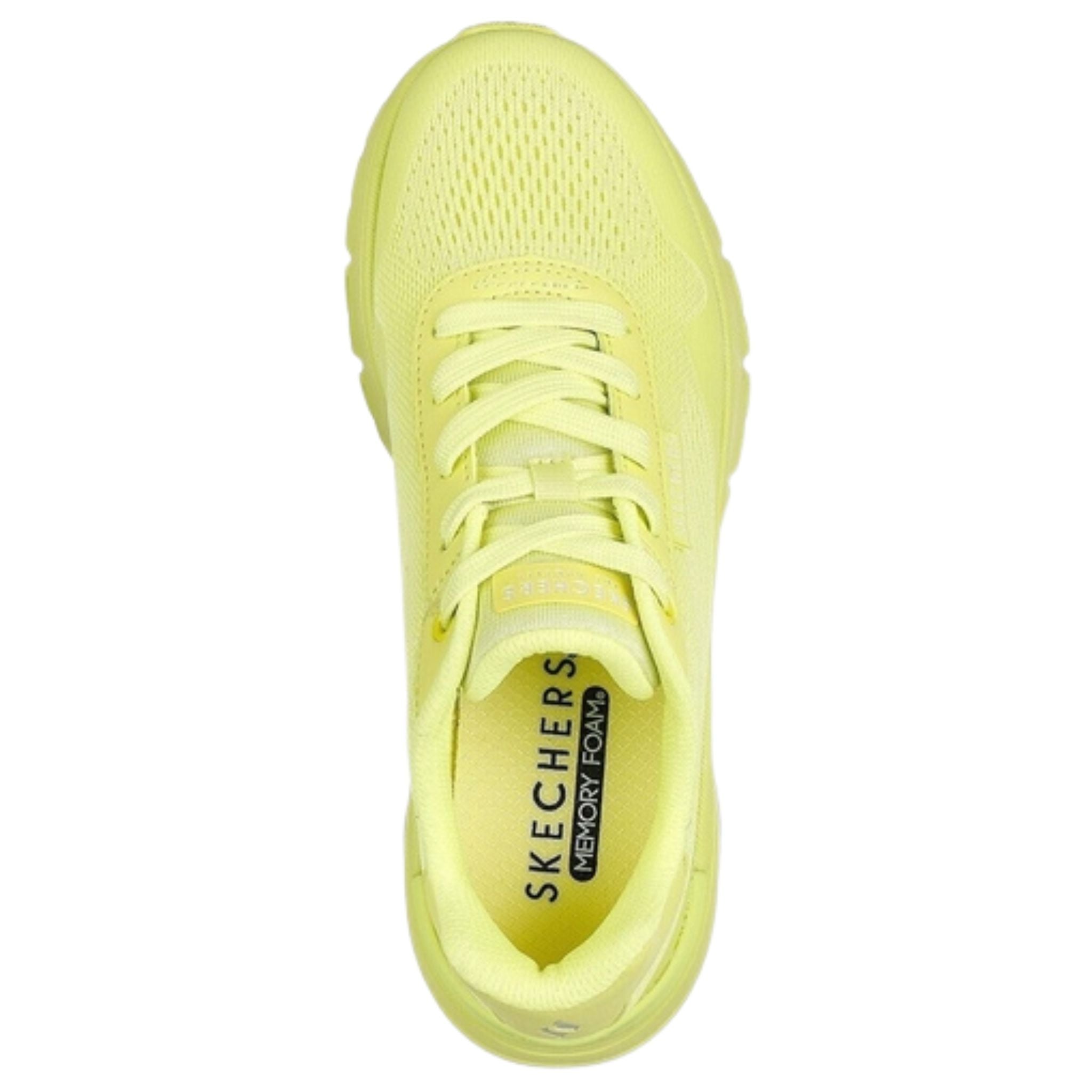 Skechers Women's 177794 UNO Flex Spring On Air Lime Casual Shoes