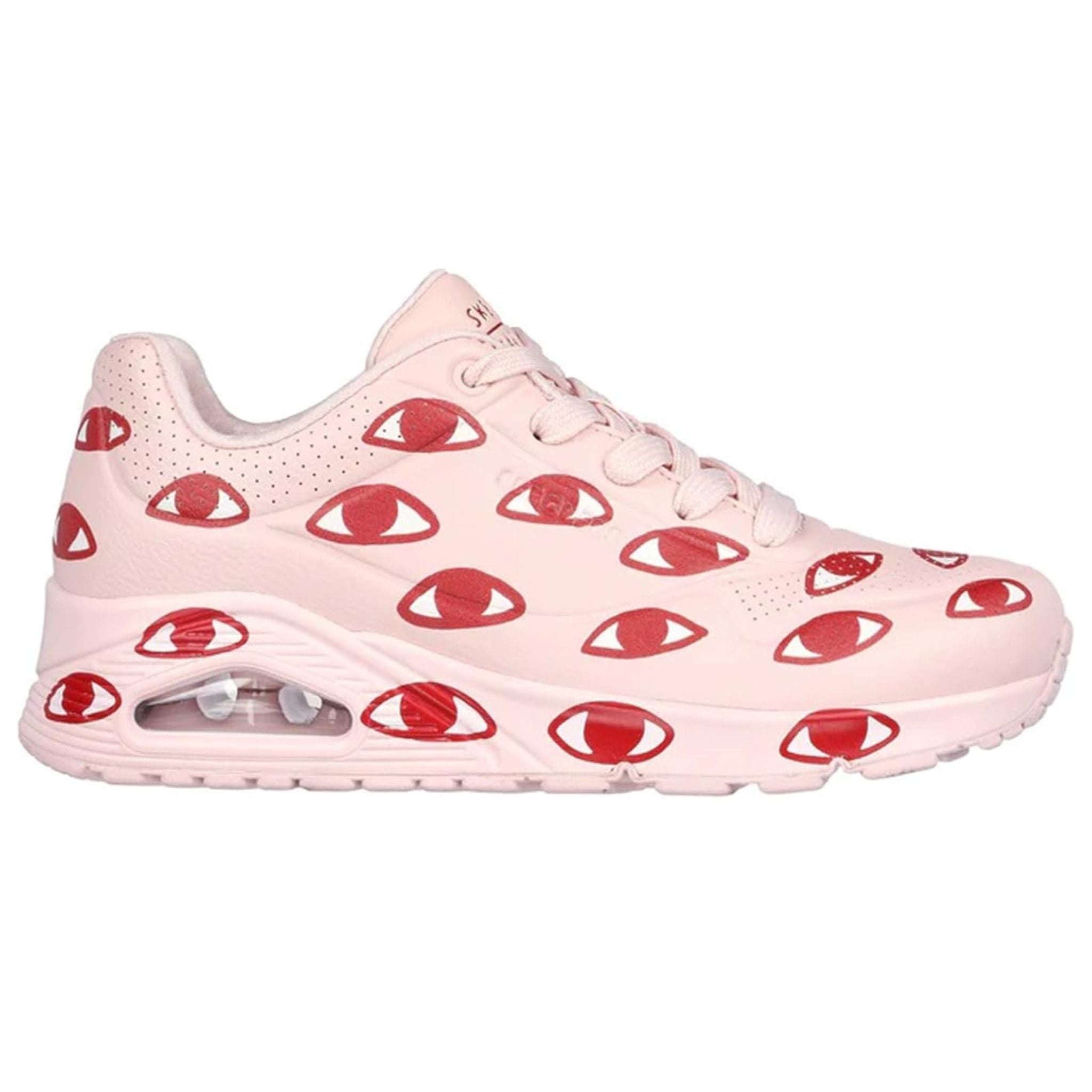 Skechers Women's 177955 Ricardo Cavolo Uno Many Eyes Pink Red
