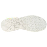 Skechers Women's 177995 Uno-ONE FOR Stars! White Multi Casual Shoes ThatShoeStore
