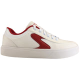 Skechers Women's 185012 Eden LX-Vintage Love White Red Casual Shoes ThatShoeStore