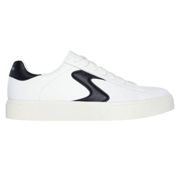 Skechers Women's 185016 Eden LX-Beaming Glory White Black Casual