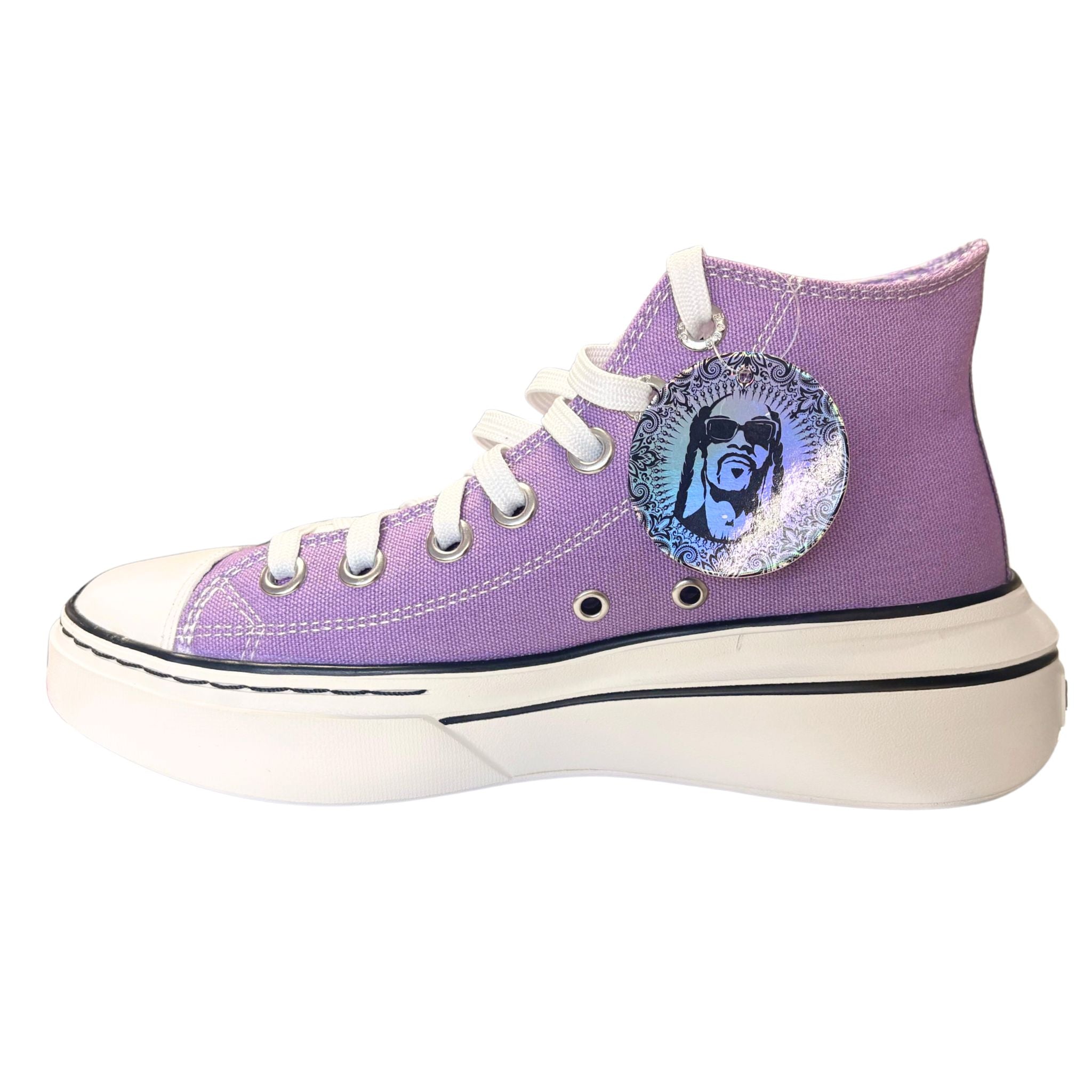 Skechers Women's 186030 Snoop One Doggy Bonez Lavender Casual