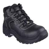 Skechers Women's 77288 Burgin CORALROW Black Work Shoes ThatShoeStore