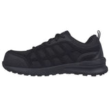 Skechers Women's 77289 Bulkin Ayak Black Safety Toe Metal Free Work Shoes ThatShoeStore