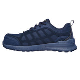 Skechers Women's 77289 Bulkin Ayak Navy Safety Toe Metal Free Work Shoes ThatShoeStore